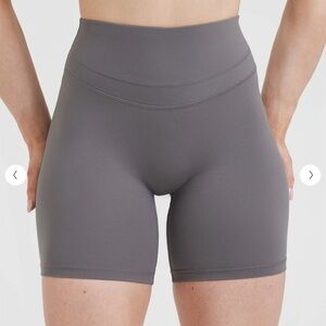 Oner Active - Unified High Wasted Shorts - Ash Grey (S)